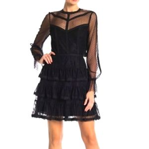 Rebecca Minkoff  Open Back Lace Dress, NWT Sz8